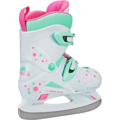  Lake Placid Girls Nitro 8.8 Adjustable Ice Skates