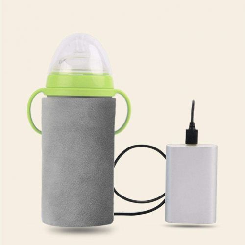  Lake baby USB-Aufladung mit Warmekabel Flaschenwarmer fuer Babys, Babyflaschenwarmerbeutel, Reiseauto Babyflaschenwarmer