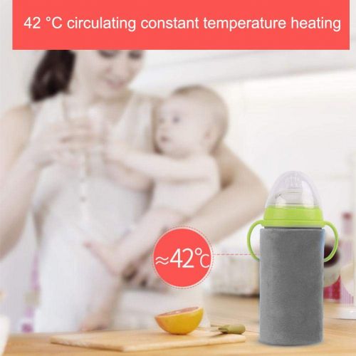  Lake baby USB-Aufladung mit Warmekabel Flaschenwarmer fuer Babys, Babyflaschenwarmerbeutel, Reiseauto Babyflaschenwarmer