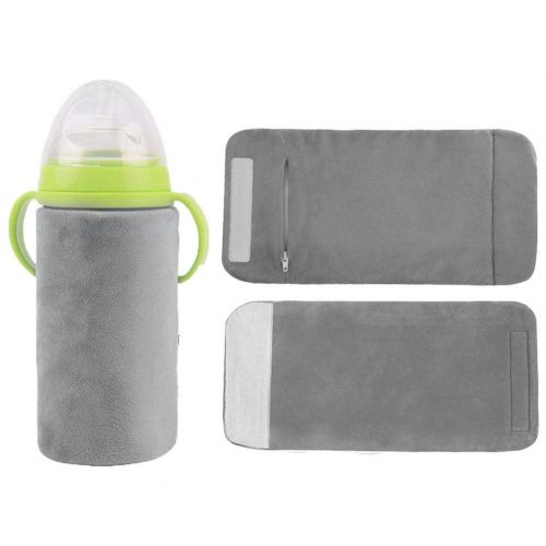  Lake baby USB-Aufladung mit Warmekabel Flaschenwarmer fuer Babys, Babyflaschenwarmerbeutel, Reiseauto Babyflaschenwarmer