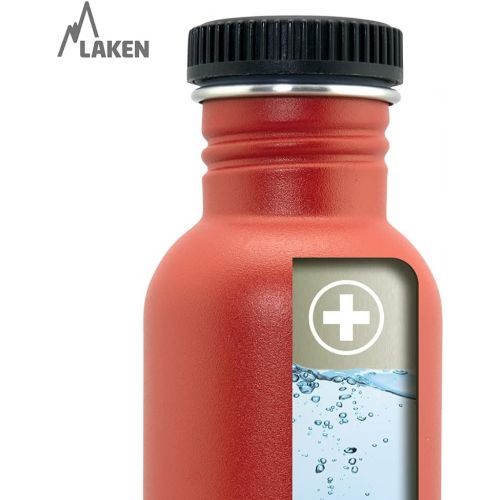  Laken Basic Steel - Stainless Steel Kids Water Bottle