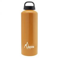Laken Classic Aluminum Water Bottle, Wide Mouth with Screw Cap and Loop, BPA Free, Made in Spain, 34 Ounce