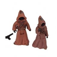 Lakesidecottage 2 Star Wars Jawa Figures with Glowing Eyes and Blaster Pistol POTF Collection 2 1996