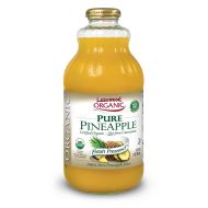 Lakewood Organic PURE Pineapple, 32-Ounce Bottles (Pack of 6)