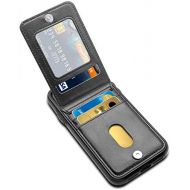 [아마존베스트]LakiBeibi Phone Case for iPhone 11 Dual Layer Lightweight Premium Leather iPhone 11 Wallet Case with Card Slots Magnetic Lock Folio Flip Protective Case for Apple iPhone 11 6.1 Inc
