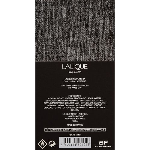  Lalique Les Compositions Parfumees Electrum Eau De Parfum, 3.3 Fl Oz