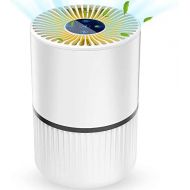 [아마존베스트]Laluztop Air purifier ionizer with HEPA combi filter 5 stage filtration with 99.97% filtration performance with LED, perfect for dust and pet allergens, suitable for allergy sufferers, smok
