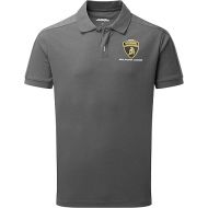 Lamborghini Squadra Corse Men's Travel Polo Shirt Grey