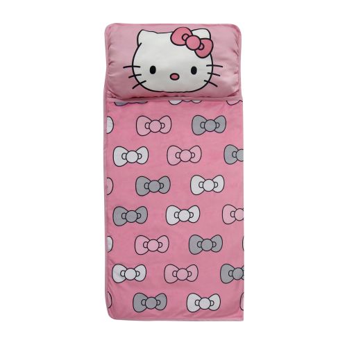  Lambs & Ivy Hello Kitty PinkGrayWhite Toddler Nap Mat