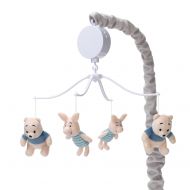 [아마존베스트]Disney Baby Forever Pooh Gray/Beige Bear Musical Baby Crib Mobile by Lambs & Ivy