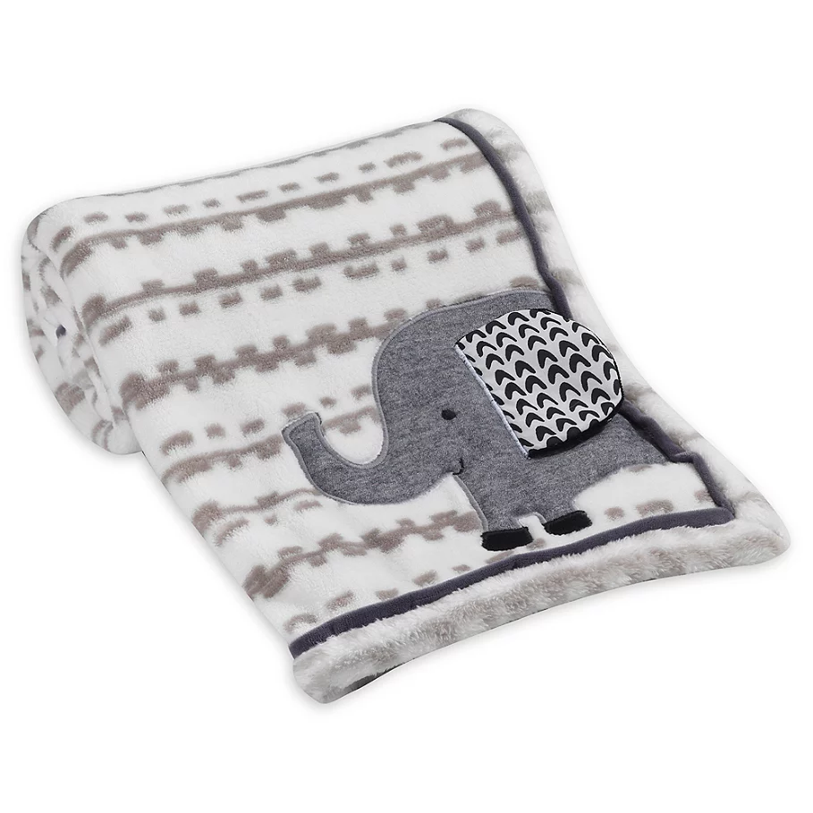  Lambs & Ivy Urban Jungle Minky Blanket