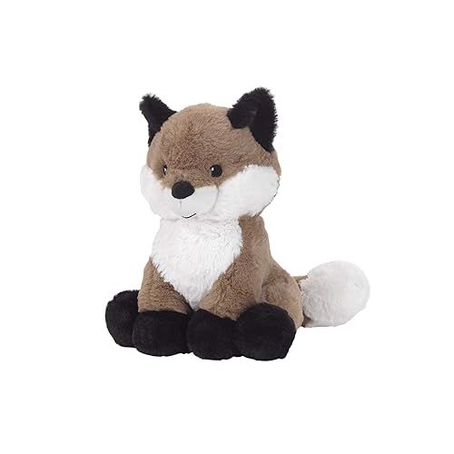  Lambs & Ivy Painted Forest Brown/White Plush Fox Stuffed Animal - Knox