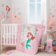 Lambs & Ivy Ariels Grotto 3Piece Crib Bedding Set, Pink