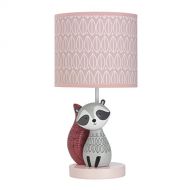 Lambs & Ivy Little Woodland Lamp with Shade & Bulb, Gray
