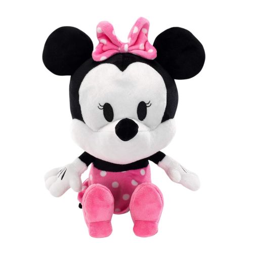  Lambs & Ivy Disney Baby Minnie Mouse Plush Stuffed Animal Toy, Black