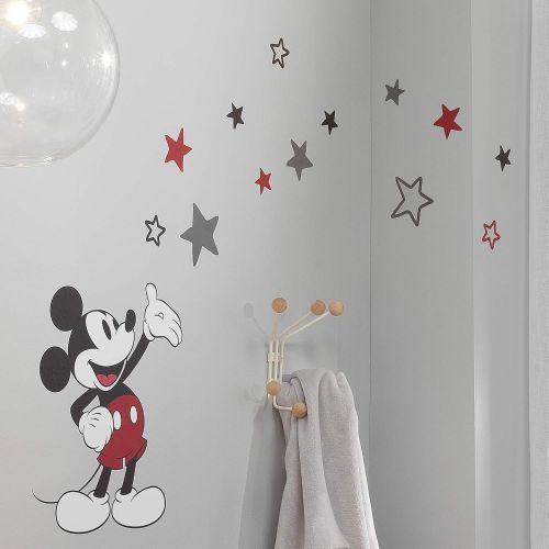  Lambs & Ivy Disney Baby Magical Mickey Mouse Wall Decals Gray/Red