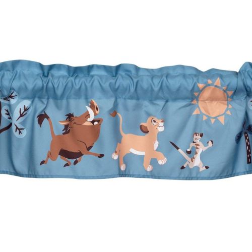  [아마존베스트]Lambs & Ivy Lion King Adventure Window Valance, Blue