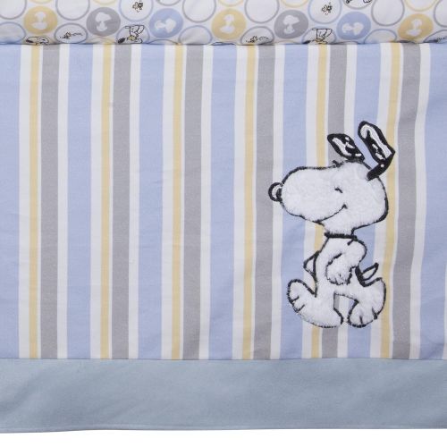  Lambs & Ivy My Little Snoopy 4 Piece Bedding Set