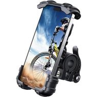 Lamicall Bike Phone Holder, Motorcycle Phone Mount - Motorcycle Handlebar Cell Phone Clamp, Scooter Phone Clip for iPhone 15 Pro Max/Plus, 14 Pro Max, S9, S10 and More 4.7