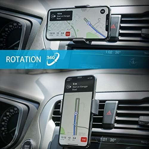  [아마존베스트]Car Cell Phone Mount, Lamicall Car Air Vent Clip Holder, Universal Stand Hands Free Cradle Compatible with iPhone XS Max XR X 8 8P 7 7P 6S 6P 6, Samsung Galaxy S6 S8 S9 S8+ S9+ S10