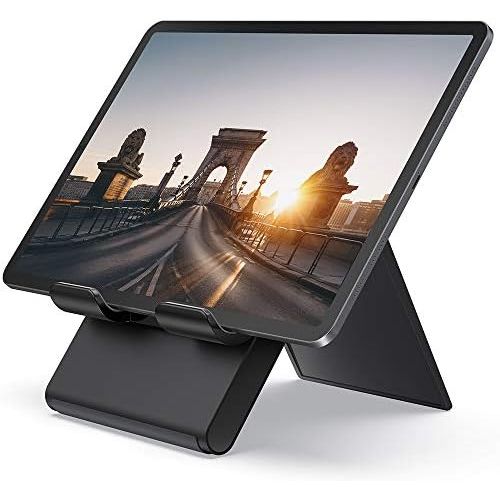  [아마존베스트]Lamicall Tablet Stand Adjustable Tablet Stand  Foldable Holder, Holder, Dock for 2020 iPad Pro 9.7, 10.2, 10.5, iPad Air 2 3 4, iPad Mini 2 3 4, Samsung Tab, Other Tablet 5 - 13 I