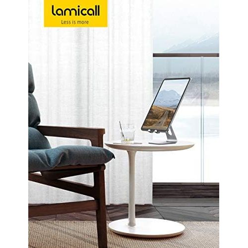  [아마존베스트]Lamicall Tablet Stand, Multi Angle Adjustable iPad Stand