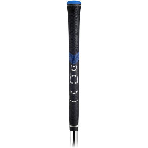  Lamkin Sonar + Golf Grips, Swinging Grips, with Lamkin's Fingerprint and Genesis Technology, 13- Bundle Pack, Black/Blue