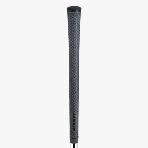  Lamkin UTx Cord Golf Grips, Swinging Grips, with Lamkins Tri-Layer Technology, Solid Gray