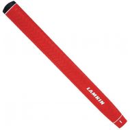 Lamkin Deep Etched Paddle Putter Golf Grip, Red, Standard