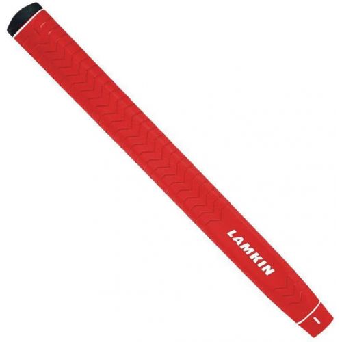  Lamkin Deep Etched Paddle Putter Golf Grip, Red, Standard