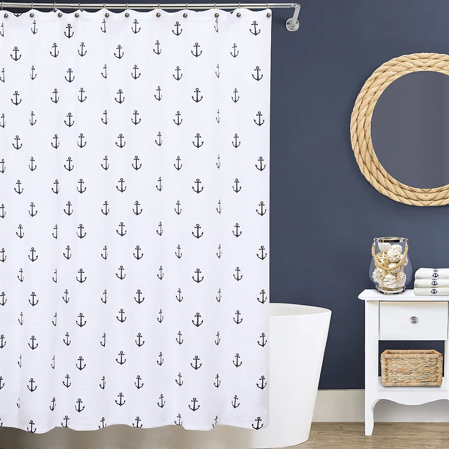 Lamont Home Anchors Matelasse Shower Curtain