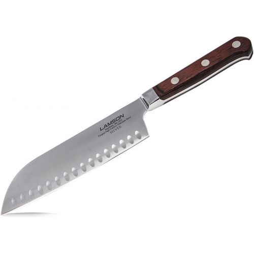  Lamson 59953 Fire Forged 7 Kullenschliff Santoku Knife