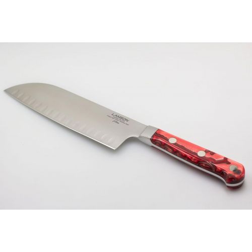  Lamson 59953 Fire Forged 7 Kullenschliff Santoku Knife