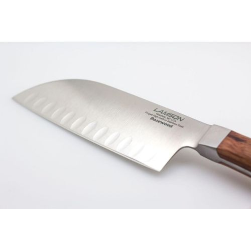  Lamson 59953 Fire Forged 7 Kullenschliff Santoku Knife