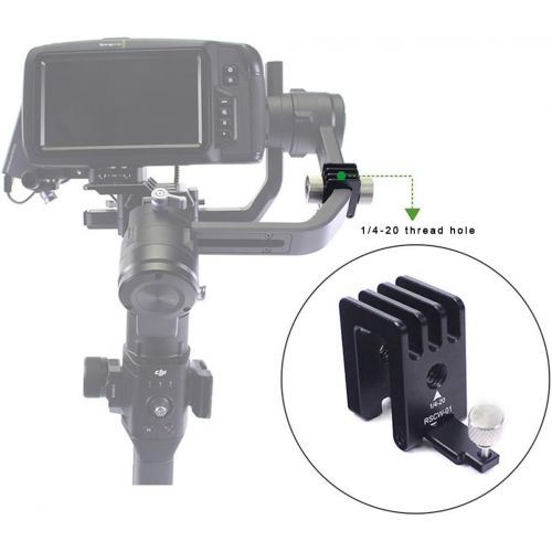 Lanparte Counterweight with 1/4 Thread Compatible with DJI Ronin-S Gimbal