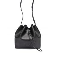 Lancaster Saffiano leather small bucket bag