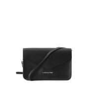 Lancaster Black Saffiano leather mini bag