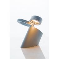 Skaela: an Artistic LED Desk Light/Night Light/Mood Light Designed by Landlite (Pewter Finish & Warmwhite Light)