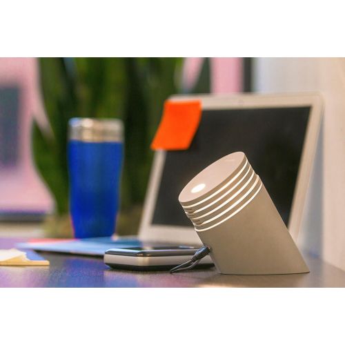  Skaela: an Artistic LED Desk Light/Night Light/Mood Light Designed by Landlite (Pewter Finish & Warmwhite Light)