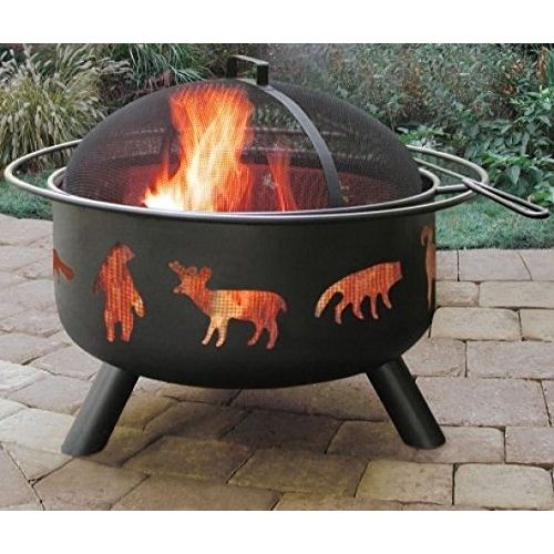  Landmann USA 28347 Big Sky Fire Pit, Wildlife, Black ;PMN#4534TG48 3464YHREx51