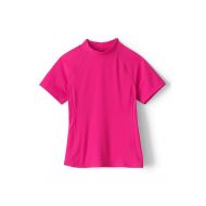 Lands%27+End Lands End Girls Mock Neck Rash Guard