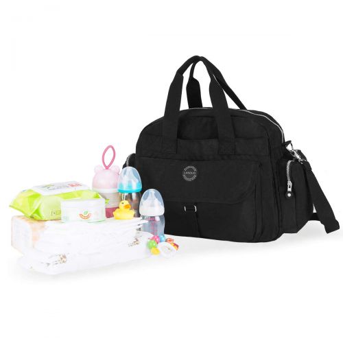  Landuo Diaper Bag Insert Organizer for Stylish Moms, Black, 12 Pockets, Turn Your Favorite Tote Bag into A...