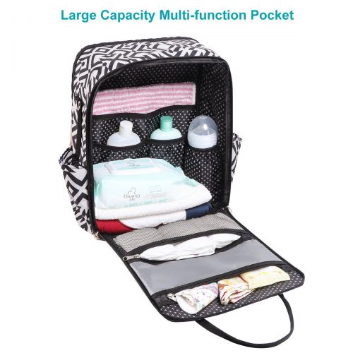  Landuo Diaper Bag Multi-Function Waterproof Travel Backpack Nappy Bags for Baby Care, Tote...