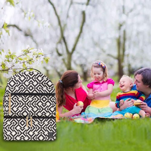  Landuo Diaper Bag Multi-Function Waterproof Travel Backpack Nappy Bags for Baby Care, Tote...