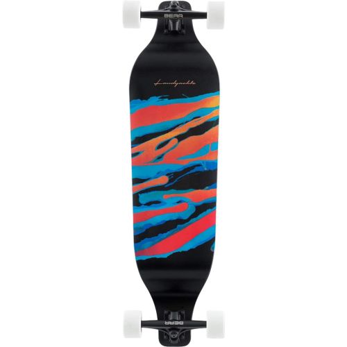  Landyachtz Evo 36 Spectrum Black Longboard Complete Skateboard - 9.5 x 36