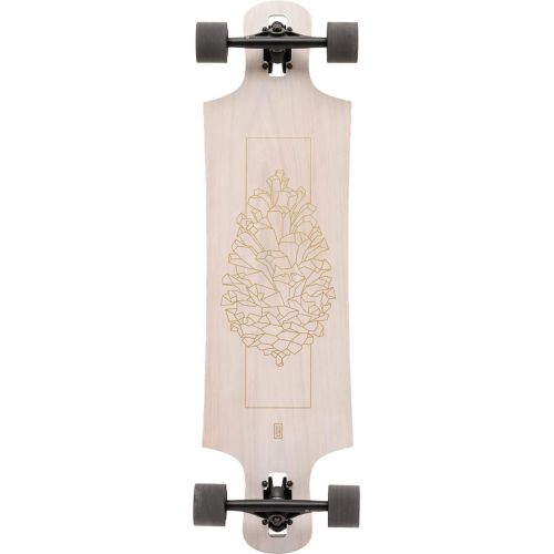  Landyachtz Drop Hammer White Oak Longboard Complete Skateboard - 10 x 36.5