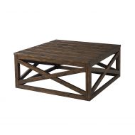 Lane Home Furnishings 7586-45 Square Cocktail Table Brown