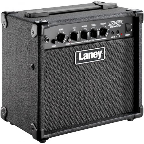  Laney},description:The Laney LX15B offers big bass tones right out the box  designed to give you sonic performance bigger than its small size!Simple to UseThe LX15B is a simple-to