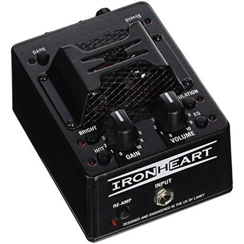  Laney Guitar Amplifier Preamp, Black (IRTPULSE)