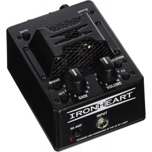  Laney Guitar Amplifier Preamp, Black (IRTPULSE)